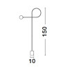 Lampa podłogowa BANZHA LE43727 Luces Exclusivas