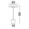 Lampa stołowa BARRON LE43732 Luces Exclusivas