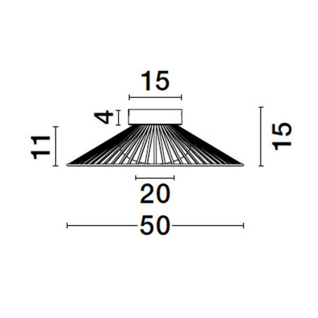 Lampa sufitowa PENA LE44250 Luces Exclusivas