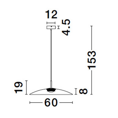 Lampa wisząca PECA LE44271 Luces Exclusivas