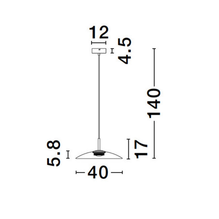 Lampa wisząca PECA LE44274 Luces Exclusivas