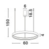 Lampa wisząca ZACAPU LE44322 Luces Exclusivas