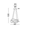 Lampa wisząca JAUJA LE44328 Luces Exclusivas
