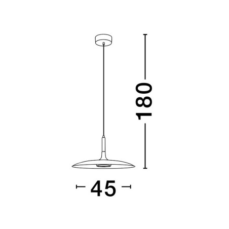 Lampa wisząca NAUTA LE44345 Luces Exclusivas