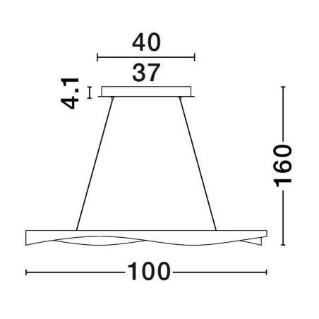 Lampa wisząca PATAPO LE44461 Luces Exclusivas