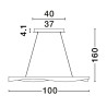 Lampa wisząca PATAPO LE44461 Luces Exclusivas