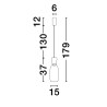 Lampa wisząca PERENE LE44467 Luces Exclusivas