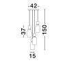 Lampa wisząca PERENE LE44468 Luces Exclusivas