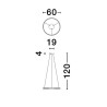 Lampa wisząca SATIPO LE44470 Luces Exclusivas