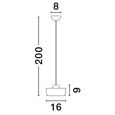 Lampa wisząca ESPINAR LE44497 Luces Exclusivas