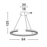 Lampa wisząca ORINOCO LE44530 Luces Exclusivas