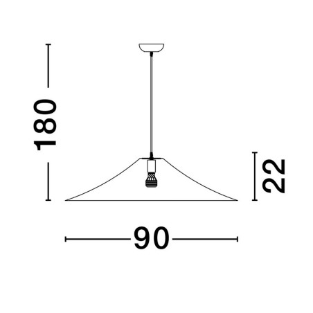 Lampa wisząca CHANCAY LE44600 Luces Exclusivas