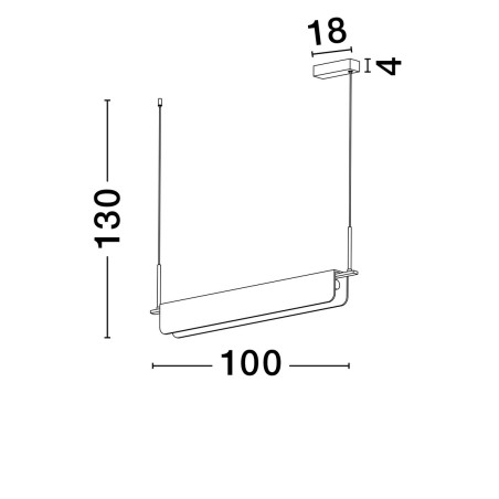 Lampa wisząca MAIRANA LE44621 Luces Exclusivas