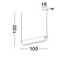 Lampa wisząca MAIRANA LE44621 Luces Exclusivas