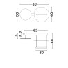 Lampa wisząca TIRAQUE LE44636 Luces Exclusivas