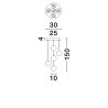 Lampa wisząca CHEPEN LE44642 Luces Exclusivas