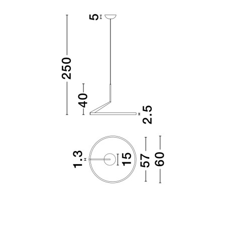 Lampa wisząca ZUDANEZ LE44648 Luces Exclusivas