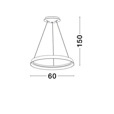 Lampa wisząca BATALLAS LE44649 Luces Exclusivas