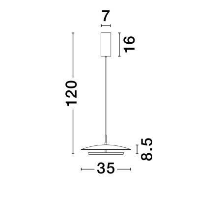 Lampa wisząca VITICHI LE44734 Luces Exclusivas