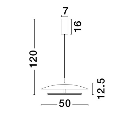 Lampa wisząca VITICHI LE44736 Luces Exclusivas