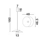 Lampa wisząca YACUIBA LE44739 Luces Exclusivas
