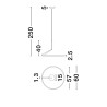Lampa wisząca ZUDANEZ LE44777 Luces Exclusivas