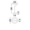 Lampa stołowa ZUDANEZ LE44778 Luces Exclusivas