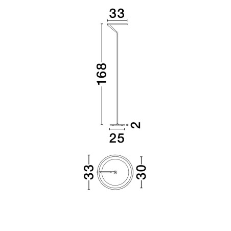 Lampa podłogowa ZUDANEZ LE44781 Luces Exclusivas