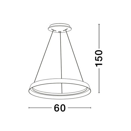 Lampa wisząca BATALLAS LE44782 Luces Exclusivas