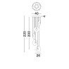 Lampa wisząca HUACARAJE LE44830 Luces Exclusivas
