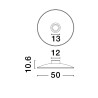 Lampa sufitowa HUANUCO LE44837 Luces Exclusivas