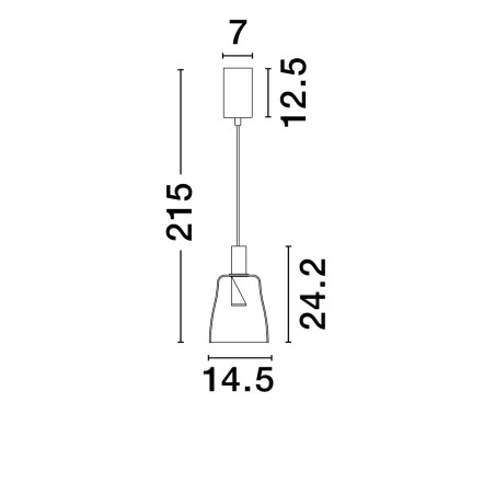 Lampa wisząca IQUITOS LE44846 Luces Exclusivas