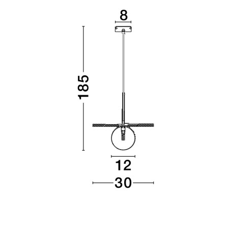 Lampa wisząca JUANJUI LE44853 Luces Exclusivas