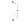 Lampa wisząca CHAYANTA LE44856 Luces Exclusivas