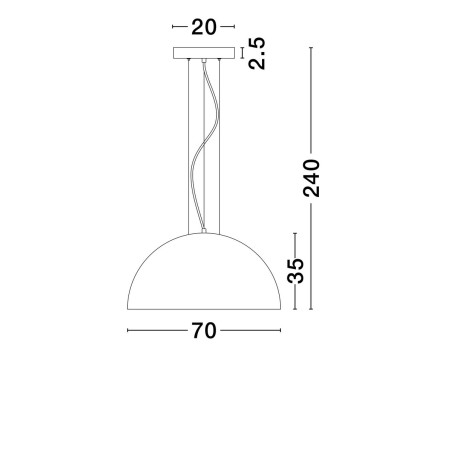 Lampa wisząca JULIACA LE44857 Luces Exclusivas
