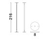 Lampa sufitowa IRPA LE44917 Luces Exclusivas