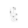 Lampa wisząca PALINZA LE45318 Luces Exclusivas