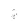 Lampa wisząca MURVOLO LE45363 Luces Exclusivas