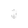 Lampa wisząca BRONTILA LE45382 Luces Exclusivas