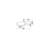 Lampa sufitowa ALONTRA LE45499 Luces Exclusivas