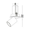 Oczko podtynkowe ACALAPA LE61607 Luces Exclusivas