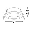 Oczko podtynkowe BOSCONIA LE61613 Luces Exclusivas