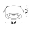 Oczko natynkowe ACAMIEL LE61615 Luces Exclusivas