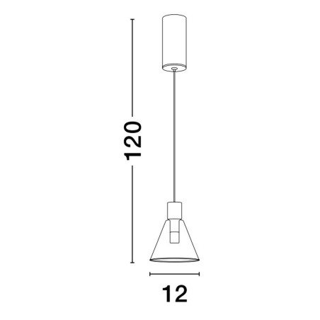 Lampa wisząca ACATLAN LE61645 Luces Exclusivas