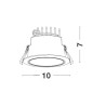 Oczko podtynkowe ZURECA LE65114 Luces Exclusivas