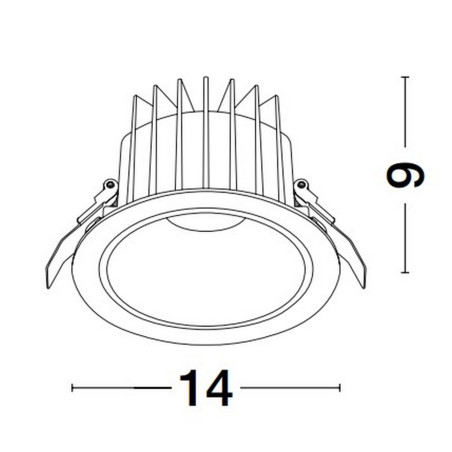 Oczko podtynkowe TORVIAN LE65118 Luces Exclusivas