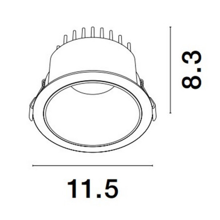Oczko podtynkowe ARAMIEL LE65120 Luces Exclusivas