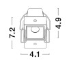 Oczko podtynkowe BETARRO LE65123 Luces Exclusivas