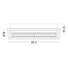 Oczko podtynkowe MURELIA LE65130 Luces Exclusivas