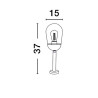 Lampa zewnętrzna stojąca JUCHITAN LE71503 Luces Exclusivas